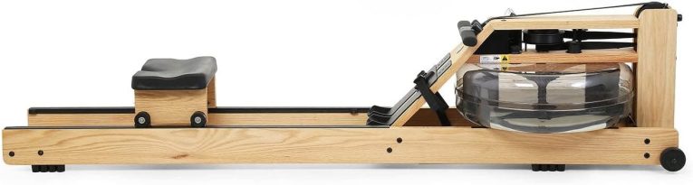 WaterRower Rameur Série Originale en Chêne, Double Rail, Résistance à Eau, Moniteur de Performance S4
